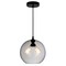 Cwi Lighting Glass 2 Light Down Mini Pendant With Smoke Finish 5553P12 - Smoke (2L) - alternate 1